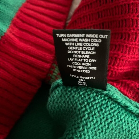 Blizzard Bay Kids Unisex Dinosaur Ugly Christmas Holiday Sweater Size XL (18/20) - Picture 6 of 6